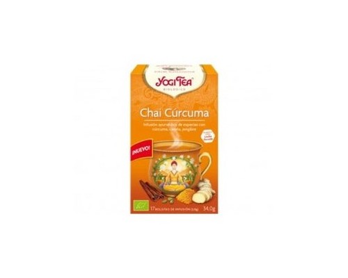 Yogi Tea Chai Cúrcuma 17...