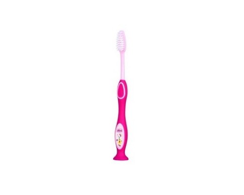 Cepillo Chicco 3Y-6Y Rosa