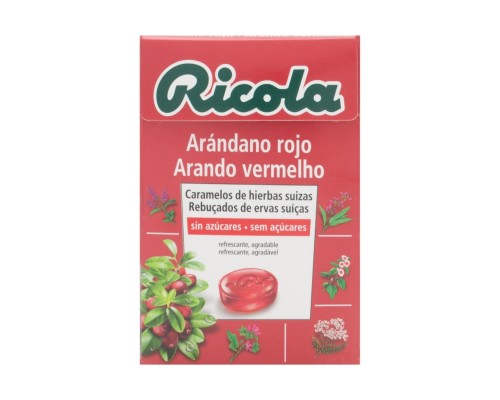 Ricola arándano caramelos...