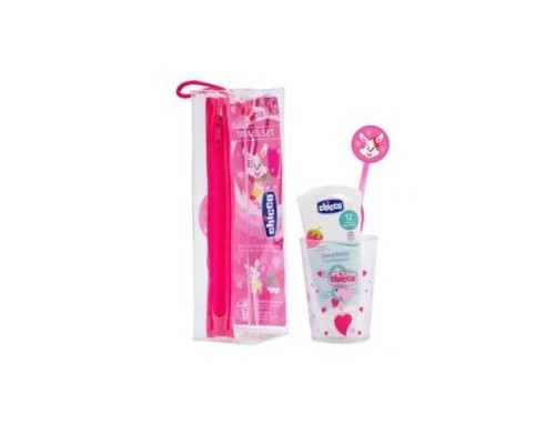 Ch Set Cuidado Bucal Rosa 36M