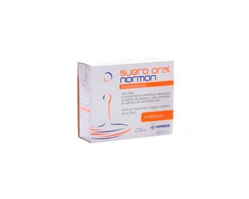 Normon suero oral naranja...