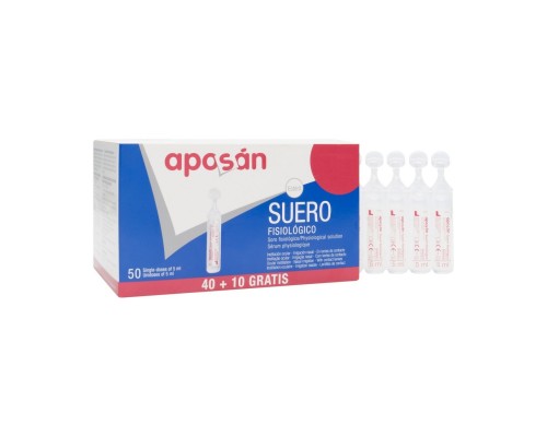 Aposán suero fisiológico...