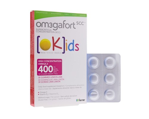 Om3gafort Kids 30 gominolas
