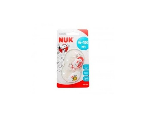 Nuk chupete Snoopy silicona...