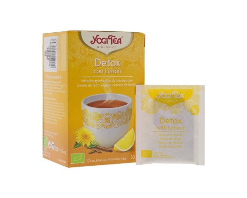 Yogi Tea detox con limón 17...