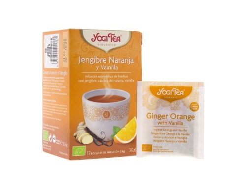 Yogi Tea jengibre naranja y...