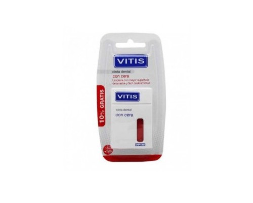 Vitis cinta dental con cera...