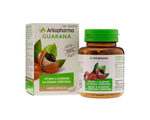 Arkocápsulas Guarana 84cáps.