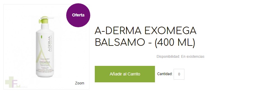 A-DERMA EXOMEGA BALSAMO